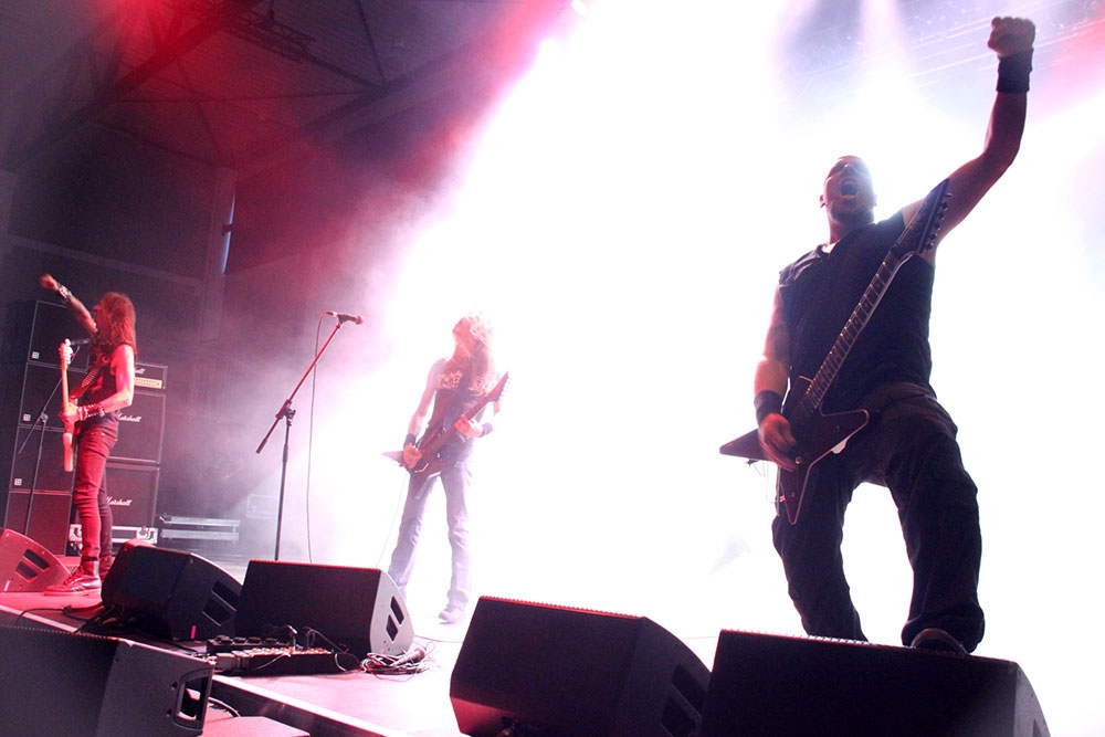 Die Urgesteine der schwedischen Death Metal-Szene: keine Kompromisse, keine Experimente. – Grave.