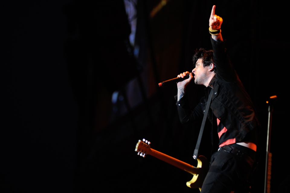 Headliner am Sonntag: Billie Joe Armstrong und Co. – Green Day.