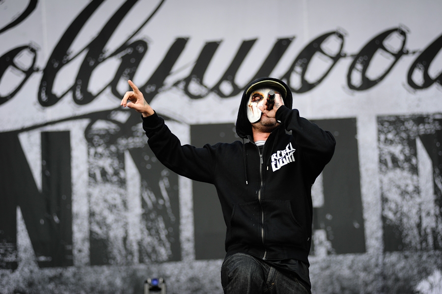 Die Maskenmänner geben Gas ... – Hollywood Undead bei Rock Am Ring 2011