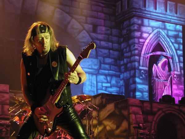 Iron Maiden – because he knows the time is short.