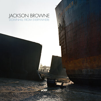 Jackson Browne - Downhill From Everywhere Artwork