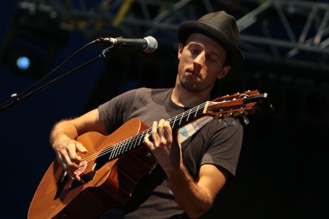 Jason Mraz beim Southside-Festival 2008. – 
