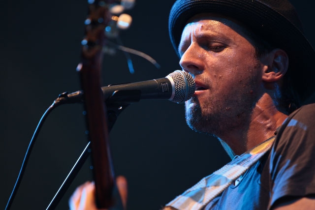 Jason Mraz beim Southside-Festival 2008. – 