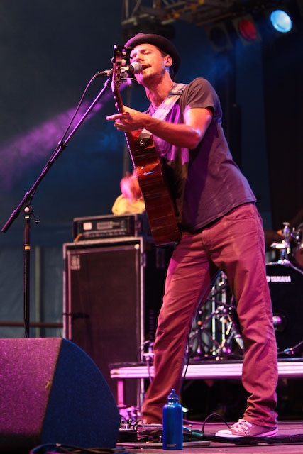 Jason Mraz beim Southside-Festival 2008. – 