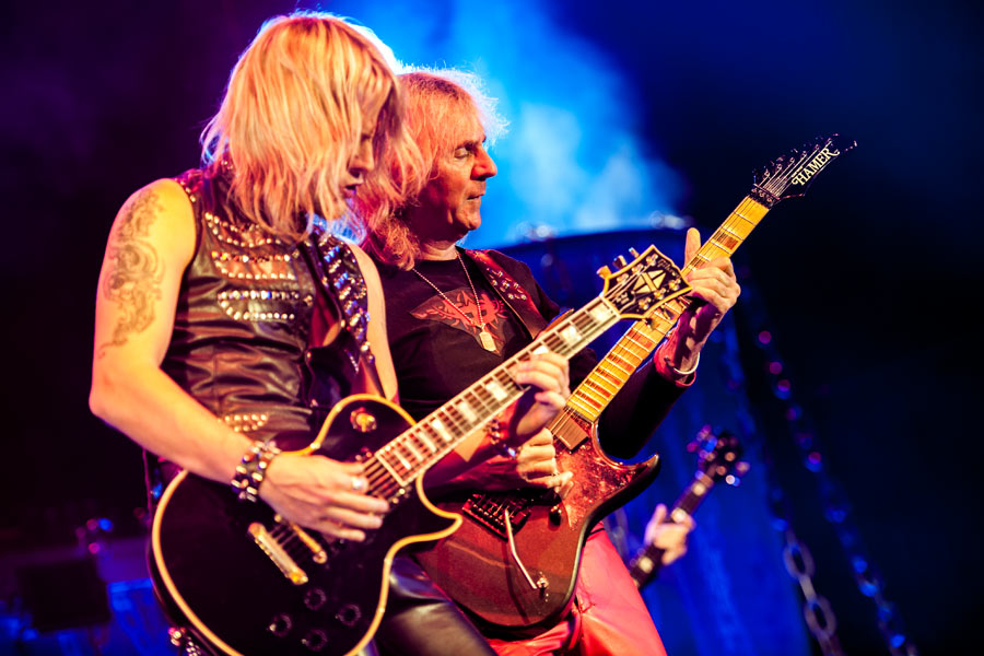 Judas Priest – Die Metal-Urviecher in Düsseldorf. – Faulkner und Tipton im Duett.