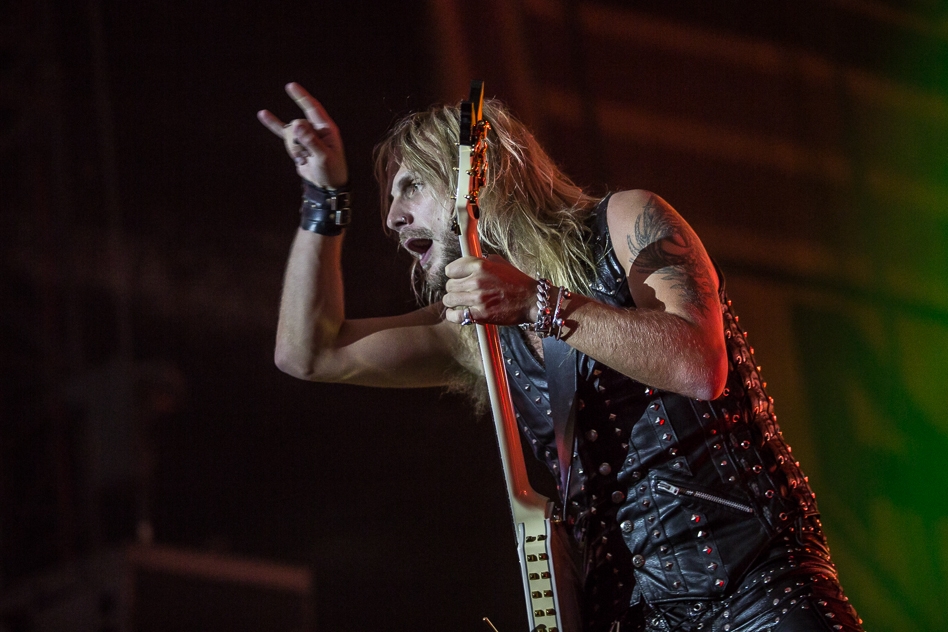 Judas Priest – Die Metal-Urviecher bei der Erstauflage des Festivals. – Richie.