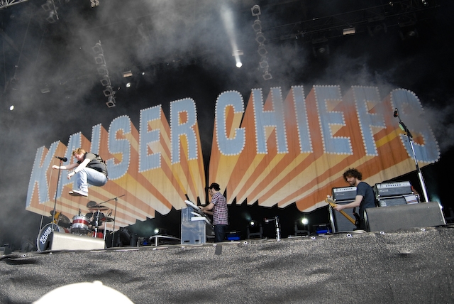 Kaiser Chiefs beim Southside-Festival 2008. – 