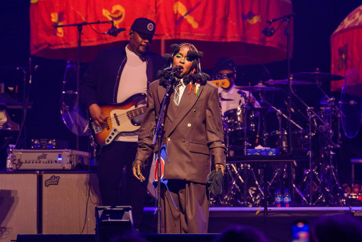 25 Jahre "The Miseducation Of Lauryn Hill" live. Am Ende kam auch Wyclef Jean auf die Bühne. – Ms. Lauryn Hill.