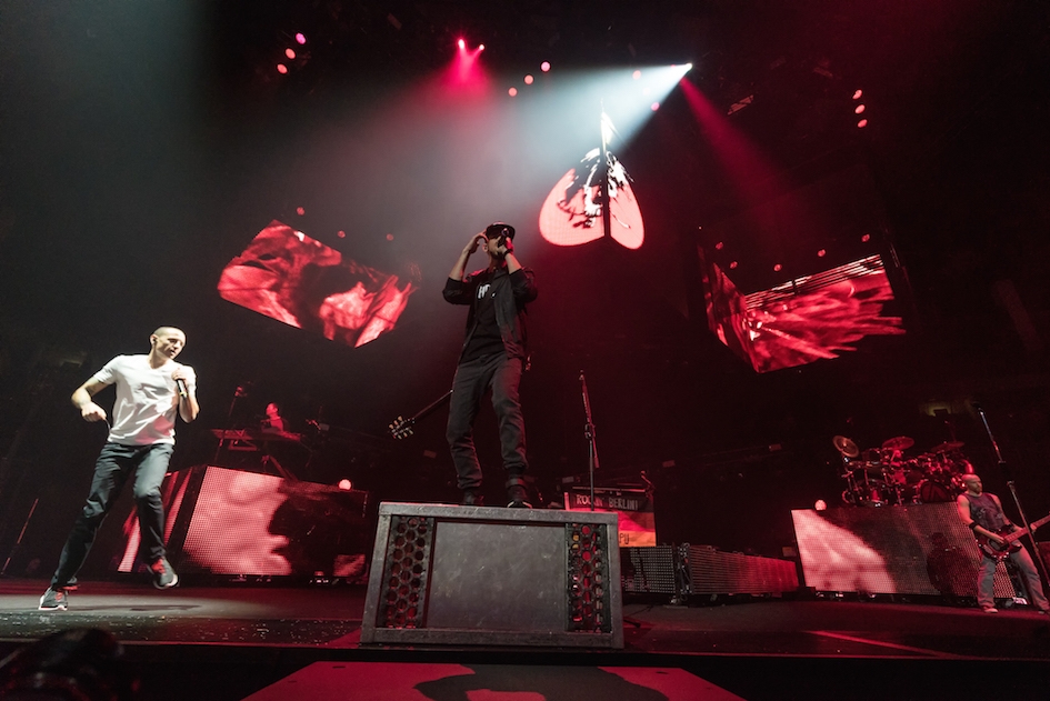 Linkin Park – Regelmäßig zu Gast in Good Ol' Germany - und dann natürlich nur in den größten Hallen. – Action, go!