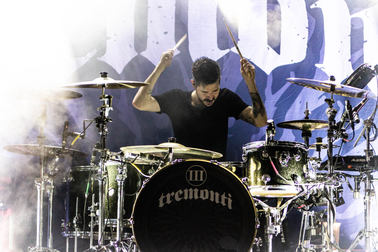 Mark Tremonti – Drummer Ryan Bennett.