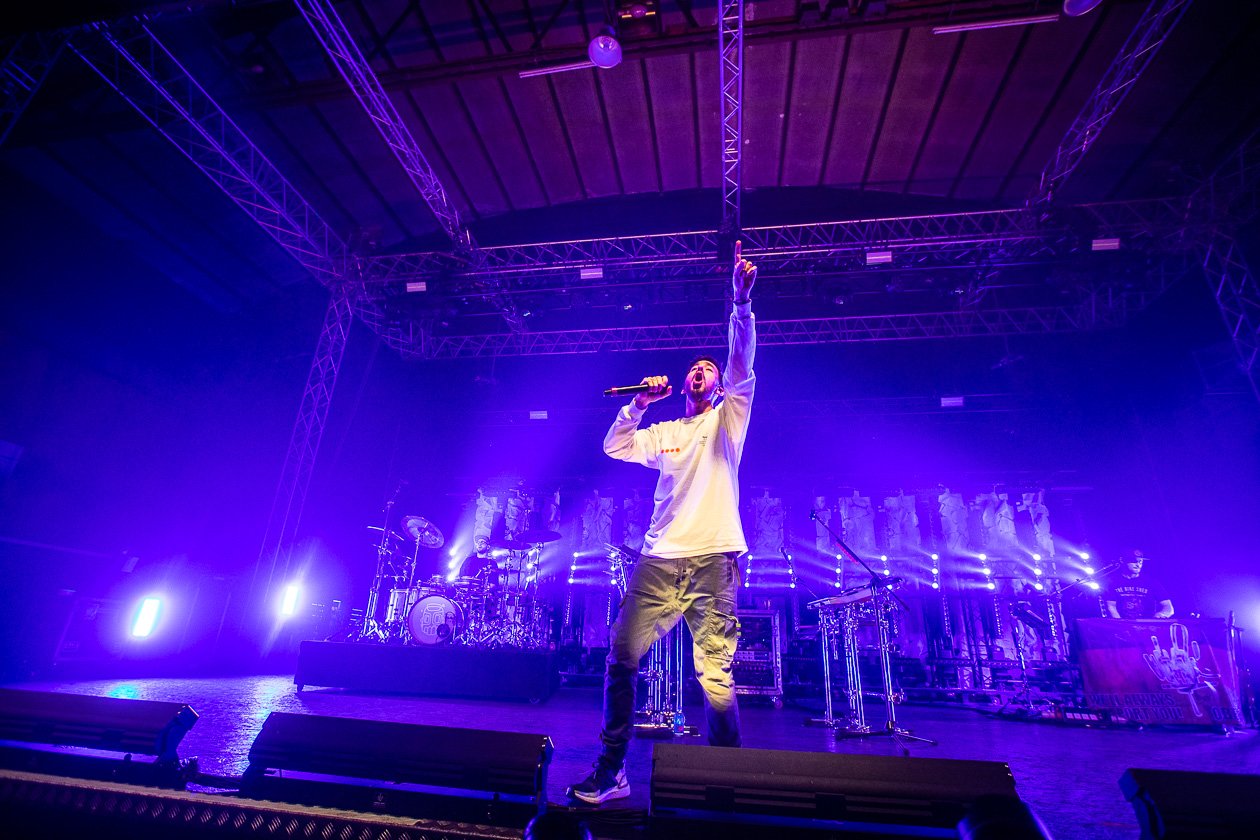 Der Linkin Park-Frontmann auf Solotour. – Mike Shinoda.