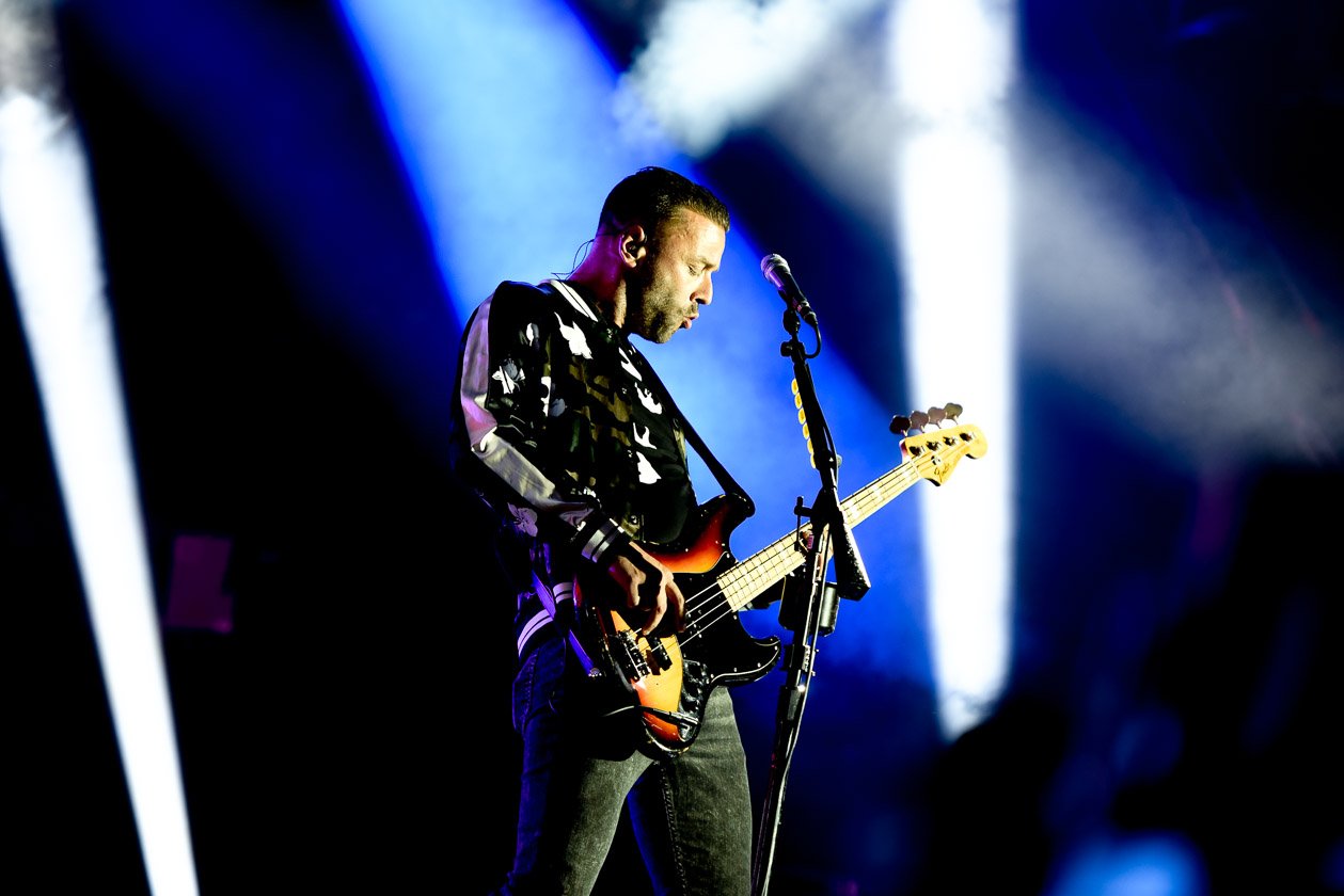 Headliner am Festivalsamstag. – Muse.