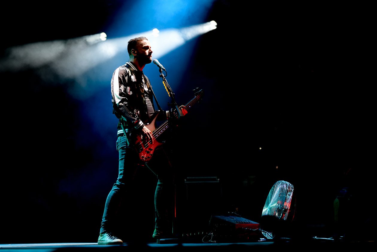 Headliner am Festivalsamstag. – Muse.