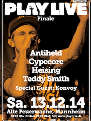 Play Live: Antiheld spielen beim Southside