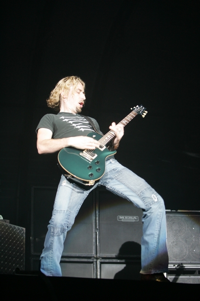 Nickelback – Chad Kroeger und Co. heizten für Bon Jovi vor. – 