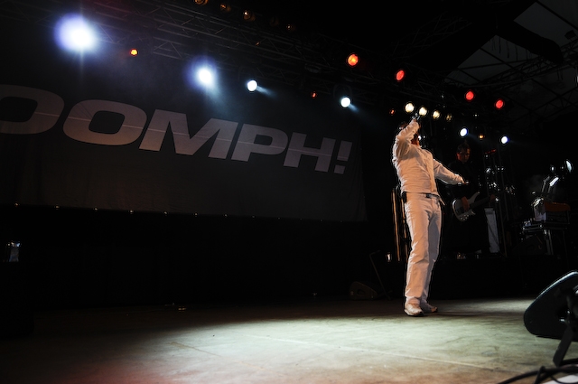 Oomph! auf dem 4. Amphi-Festival in Köln. – 