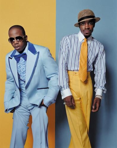 Outkast – Das Hip Hop-Duo, Dre und Big Boi, in den verschiedensten Outfits... – Cooler Than Ice-Cold!