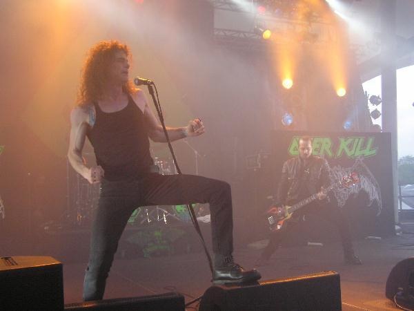 Overkill gehören auch fast 25 Jahre nach Gründung zu den besten Live-Bands. – 