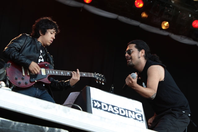 Panteón Rococó auf dem Southside-Festival 2008. – 