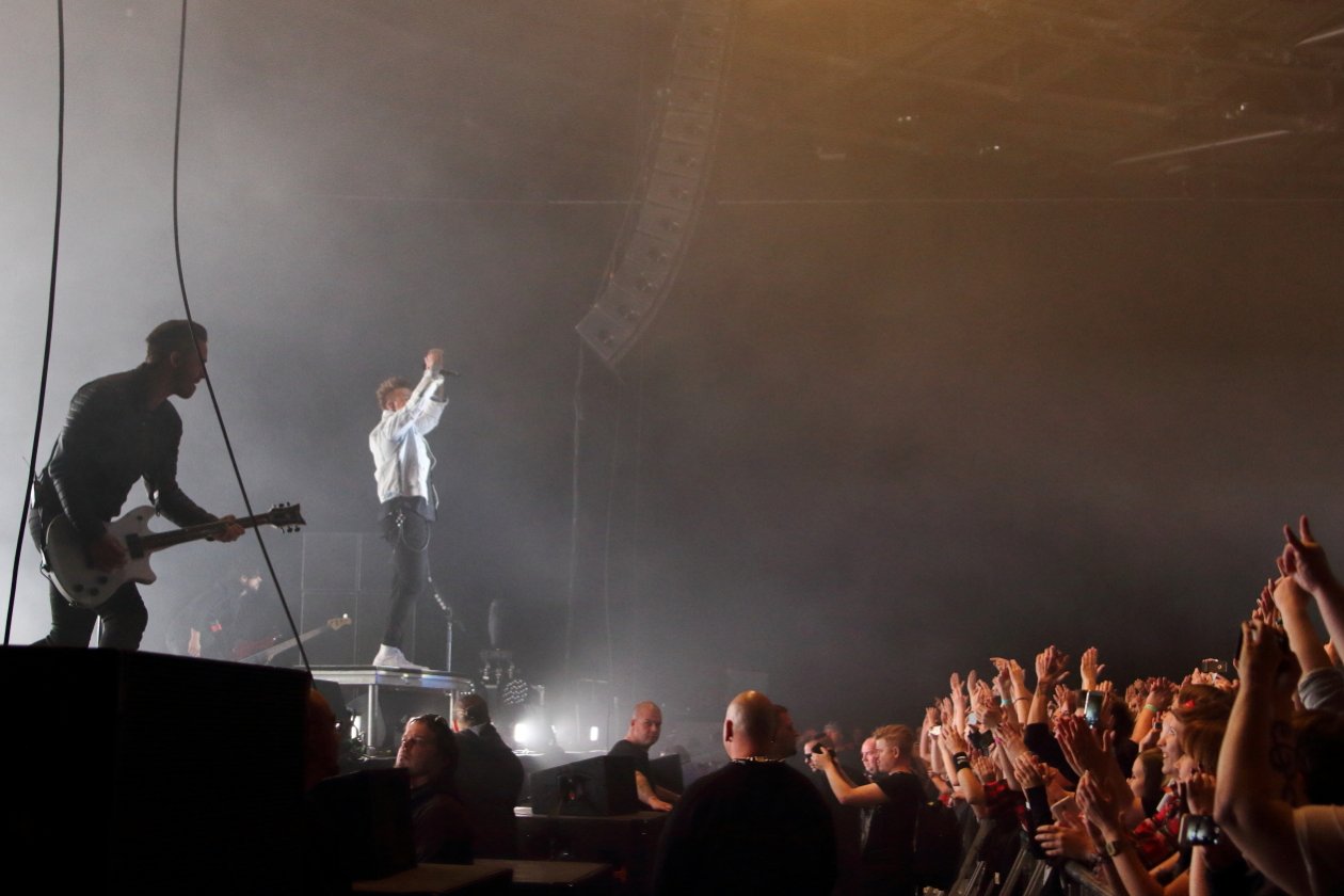 Papa Roach – Coby und Co. auf "Crooked Teeth"-Tour mit Callejon und De Staat. – Im Berliner Velodrom.