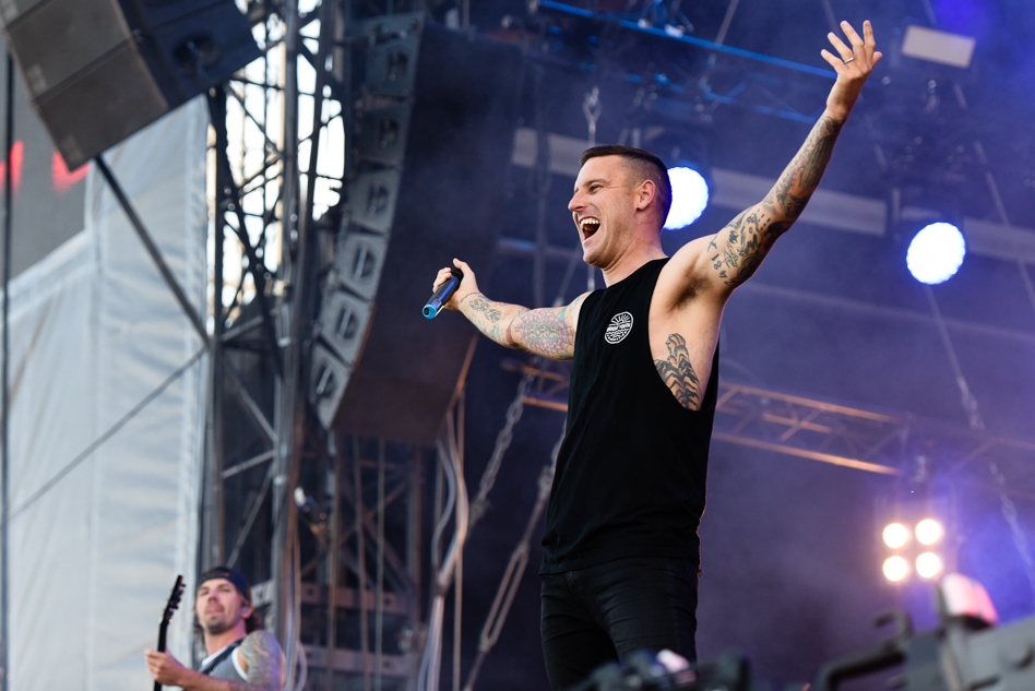 Parkway Drive – Die Australier rockten Mendig. – Winston McCall.