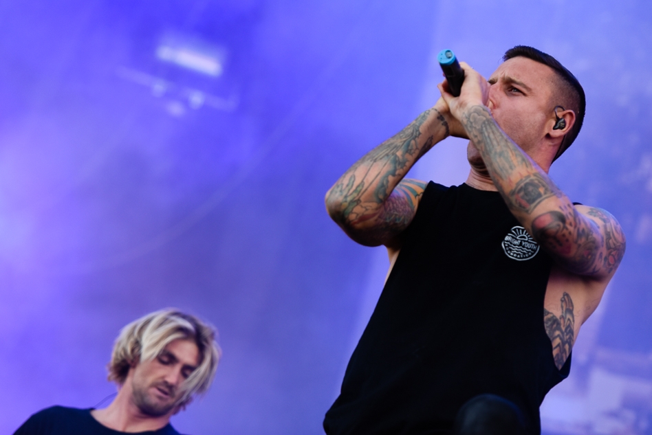 Parkway Drive – Die Australier rockten Mendig. – Winston am Mic.