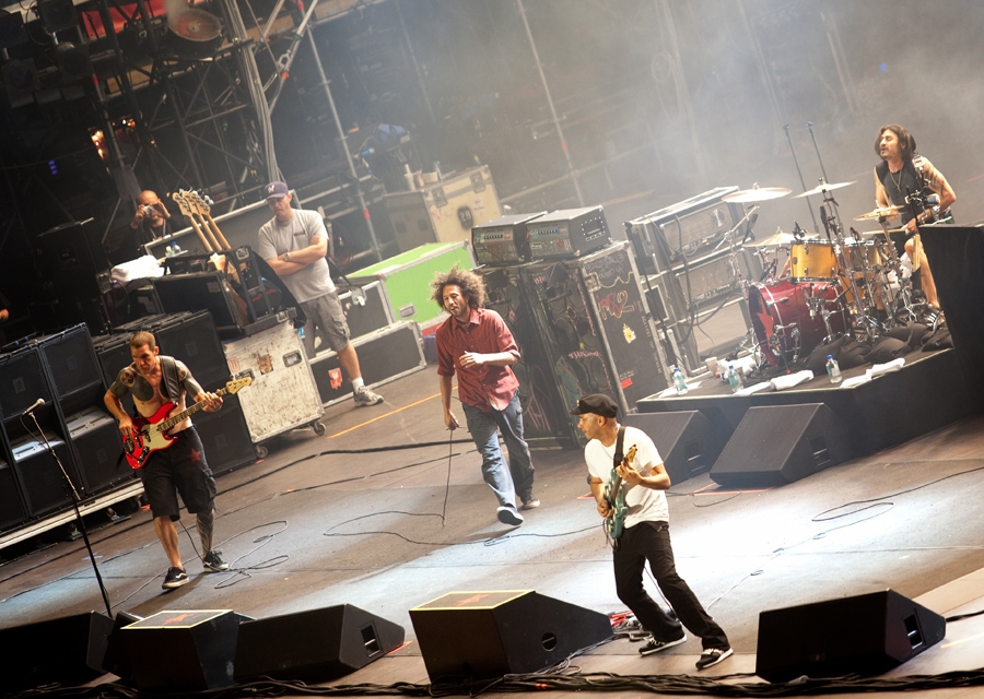 RATM als Headliner bei Rock Am Ring 2010 – Rage Against The Machine.