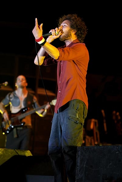 Rage Against The Machine – Beim RAR 2008 lieferten RATM einen spektakulären Headliner-Gig ab. – 