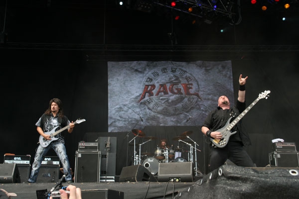 Rage – Rockten in Balingen das Areal. – 