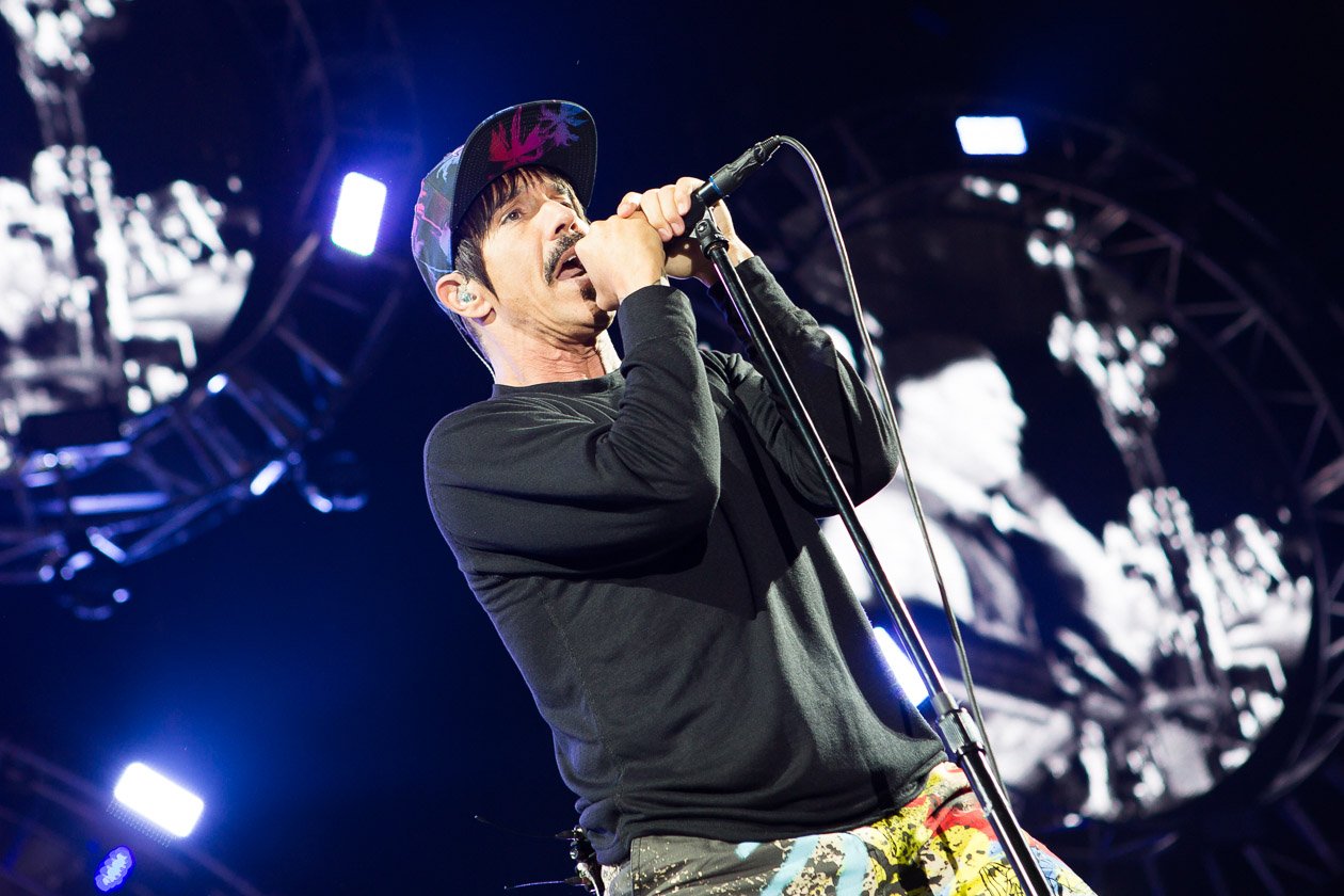 Red Hot Chili Peppers – Headliner am Festivalsamstag. – Anthony.