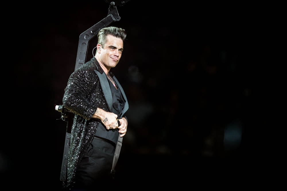 Robbie vor 50.000 Zuschauern auf Schalke. – Robbie Williams, Gelsenkirchen 2013