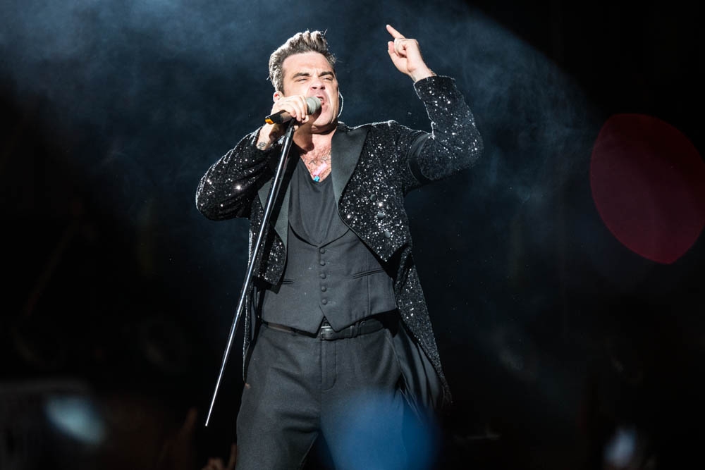 Robbie vor 50.000 Zuschauern auf Schalke. – Robbie Williams, Gelsenkirchen 2013