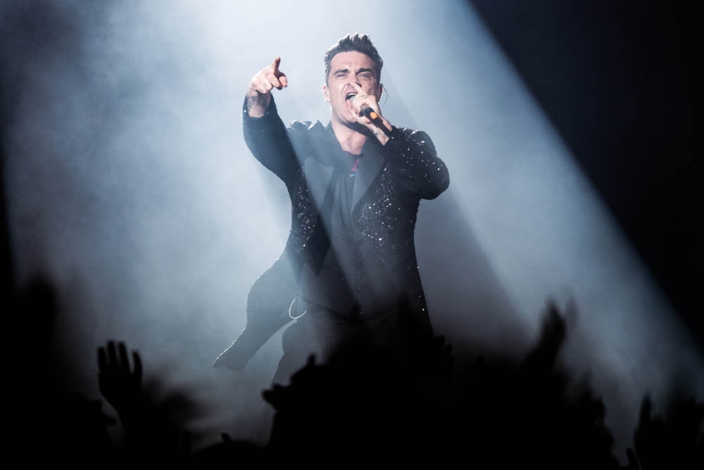 Robbie vor 50.000 Zuschauern auf Schalke. – Robbie Williams, Gelsenkirchen 2013