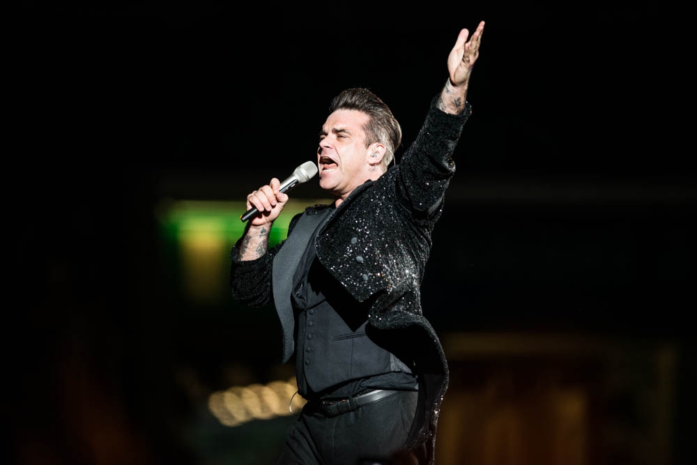 Robbie vor 50.000 Zuschauern auf Schalke. – Robbie Williams, Gelsenkirchen 2013