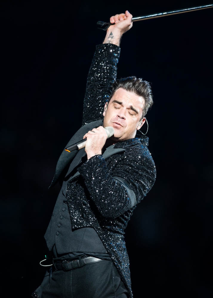 Robbie vor 50.000 Zuschauern auf Schalke. – Robbie Williams, Gelsenkirchen 2013