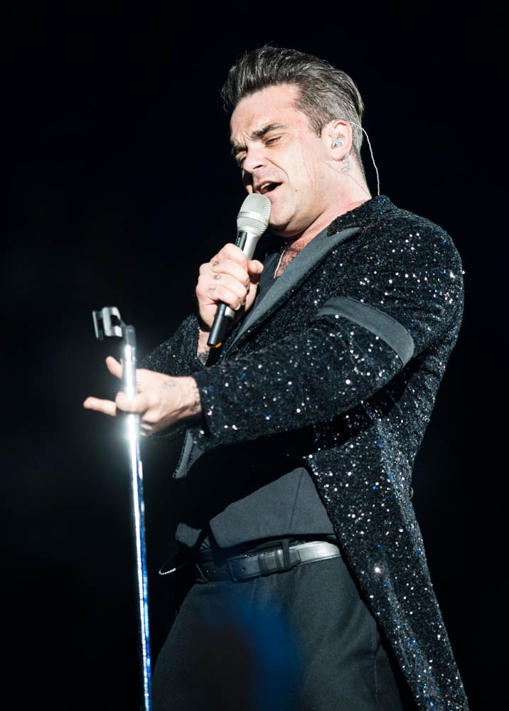 Robbie vor 50.000 Zuschauern auf Schalke. – Robbie Williams, Gelsenkirchen 2013