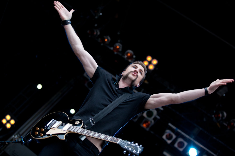 Royal Republic starten voll durch ... – Royal Republic bei Rock Am Ring 2011