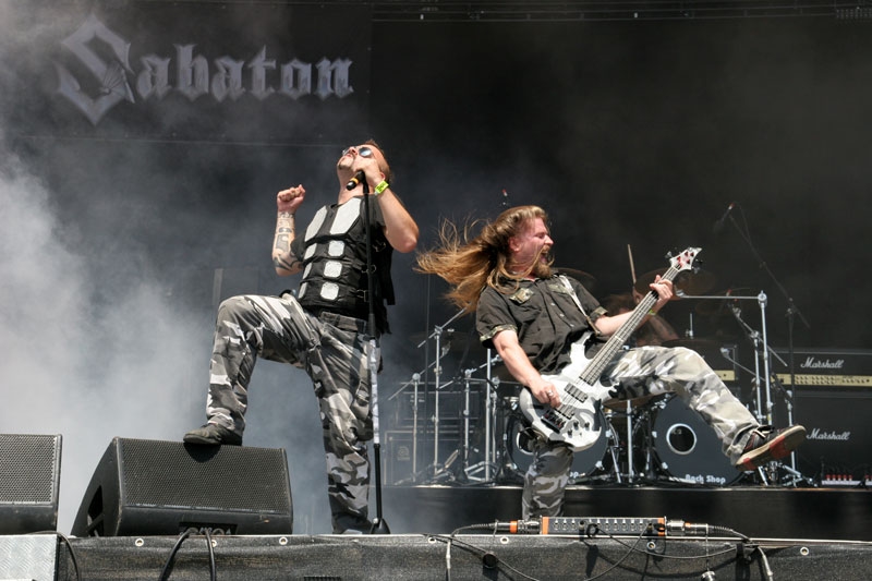 Live sind die Schweden eine sichere Bank. – Sabaton