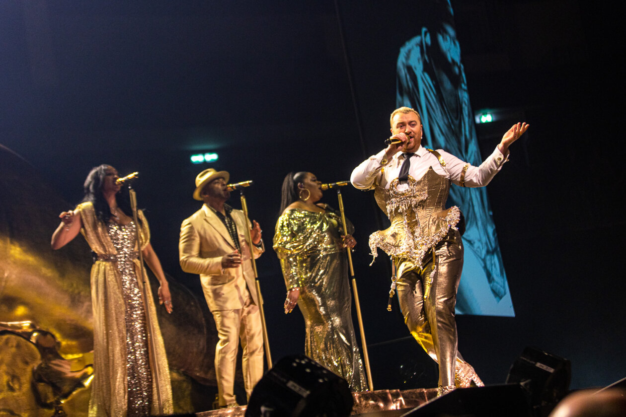 Oscar- und Grammy-gekrönt: Sam Smith auf Stippvisite in der Hauptstadt. – Sam Smith.