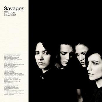 Savages - Silence Yourself Artwork