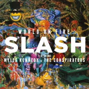 Slash - World On Fire Artwork