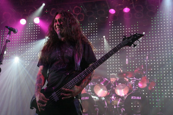 Slayer – Unholy Alliance-Tour 2008. – Tom Araya