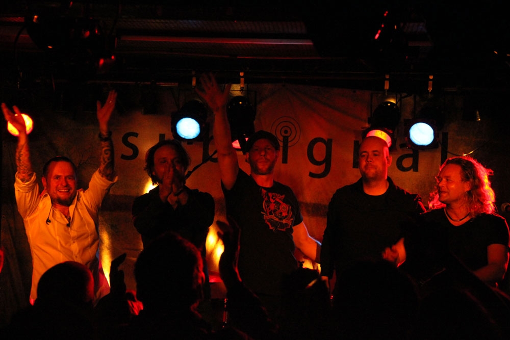 Mit dem neuen Album in Frankfurt. – Subsignal