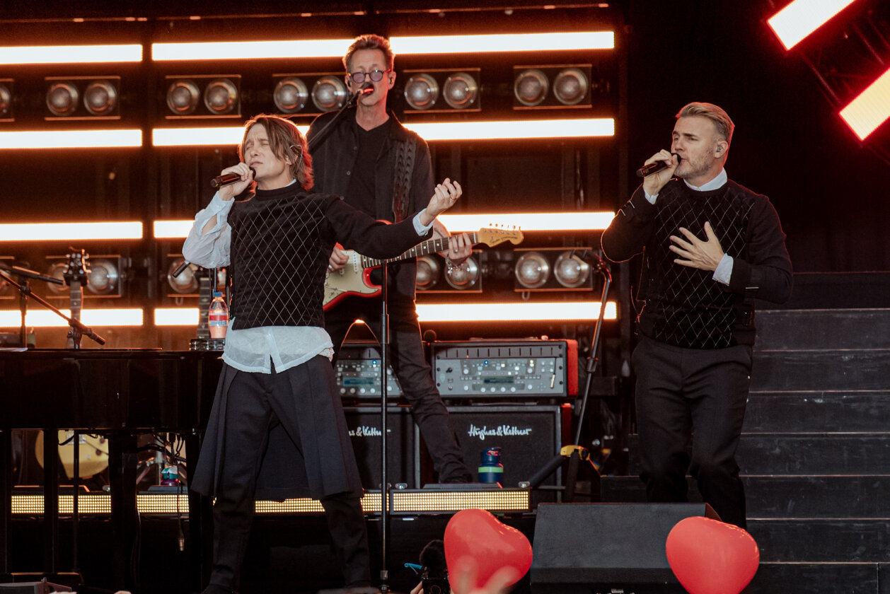 Die Boygroup-Sensation der 90er auf “This Life Under The Stars” Tour. – Take That.