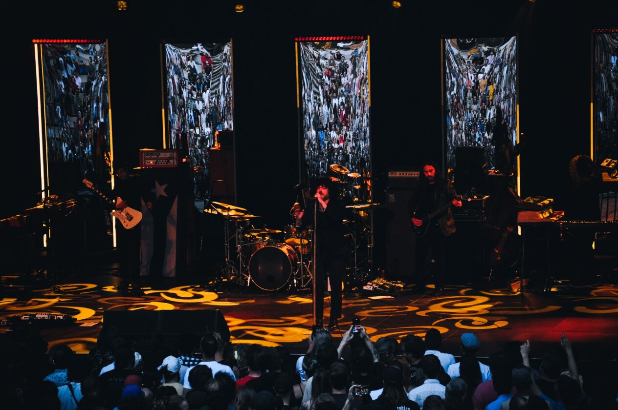 The Mars Volta – Das aktuelle Self-titled-Album ist nur mit zwei Songs vertreten.