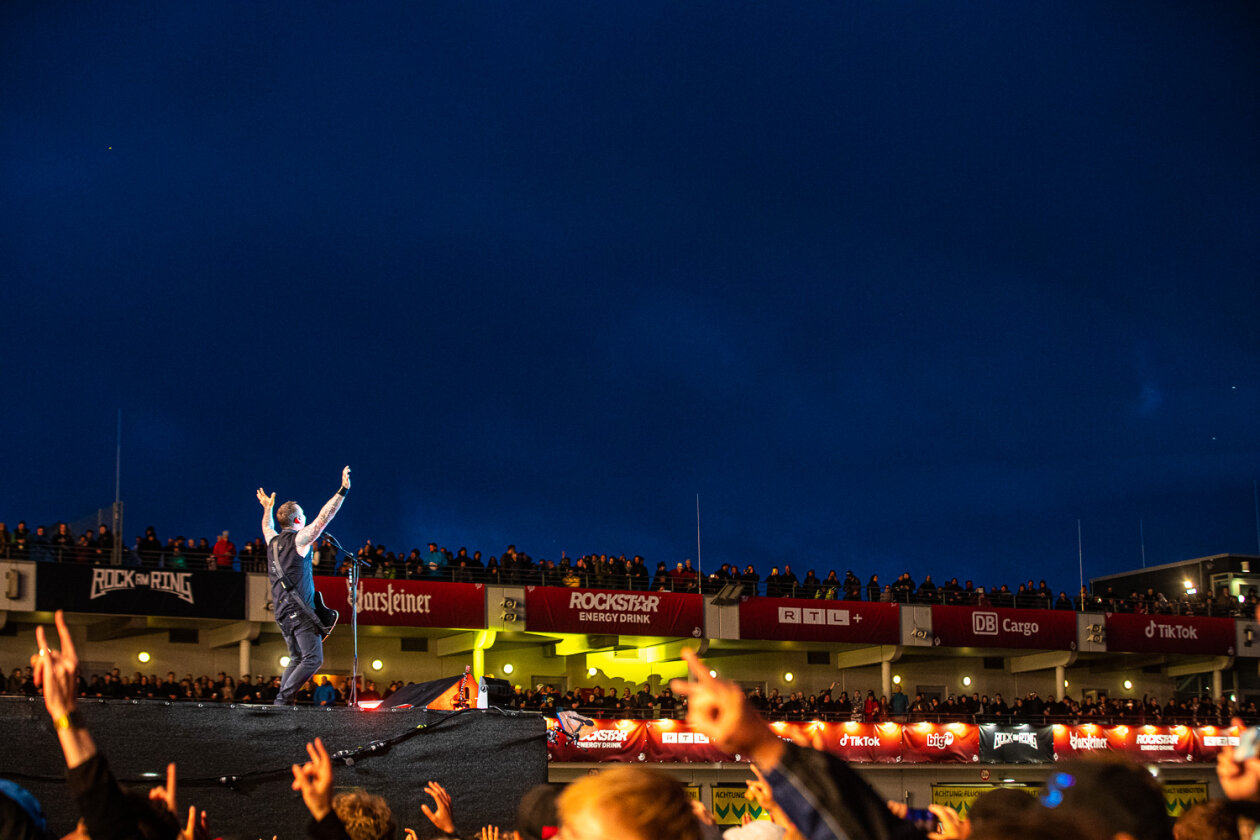 Volbeat – Die Dänen gaben am letzten und Metal-lastigen Festivaltag den Headliner. – Rock am Ring 2022.