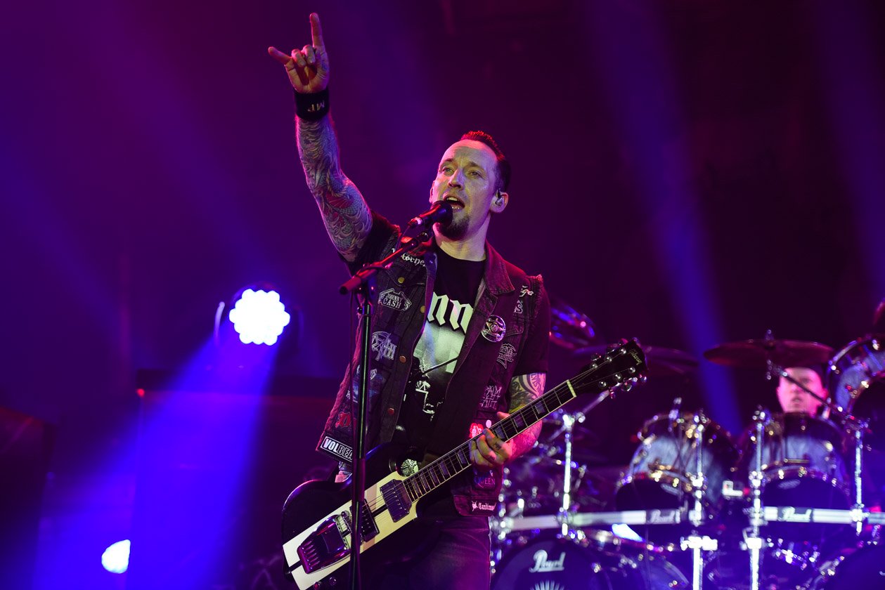 Headliner am Freitag: Michael Schøn Poulsen und Co. – Volbeat bei Rock am Ring.