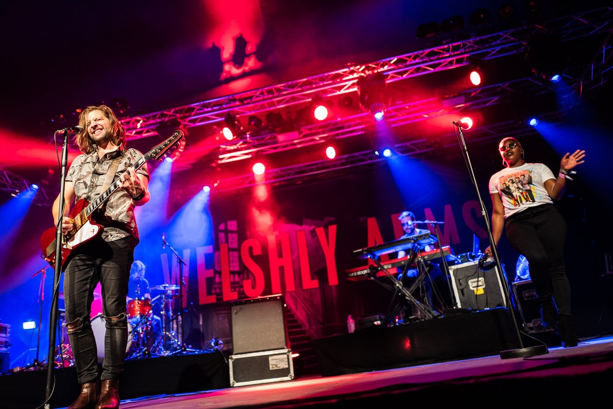 Die Welshly Arms auf Tour in Deutschland – Welshly Arms live beim Zeltfestival Bochum 2018