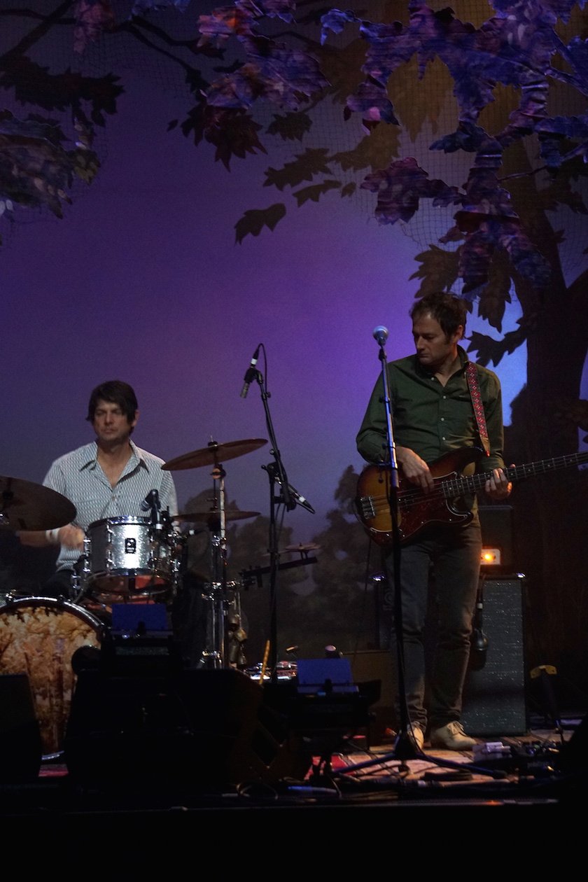 Wilco – Headliner beim New Fall Festival. – Glenn und John Stirratt.