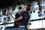 Kamen mit Verspätung aber rockten die Bühne., Volbeat auf dem Summer Breeze 2006 | © laut.de (Fotograf: Thomas Kohl)